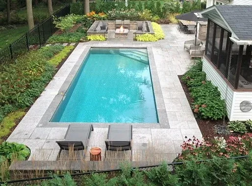 Chesswood Retreat completed outdoor living view 2