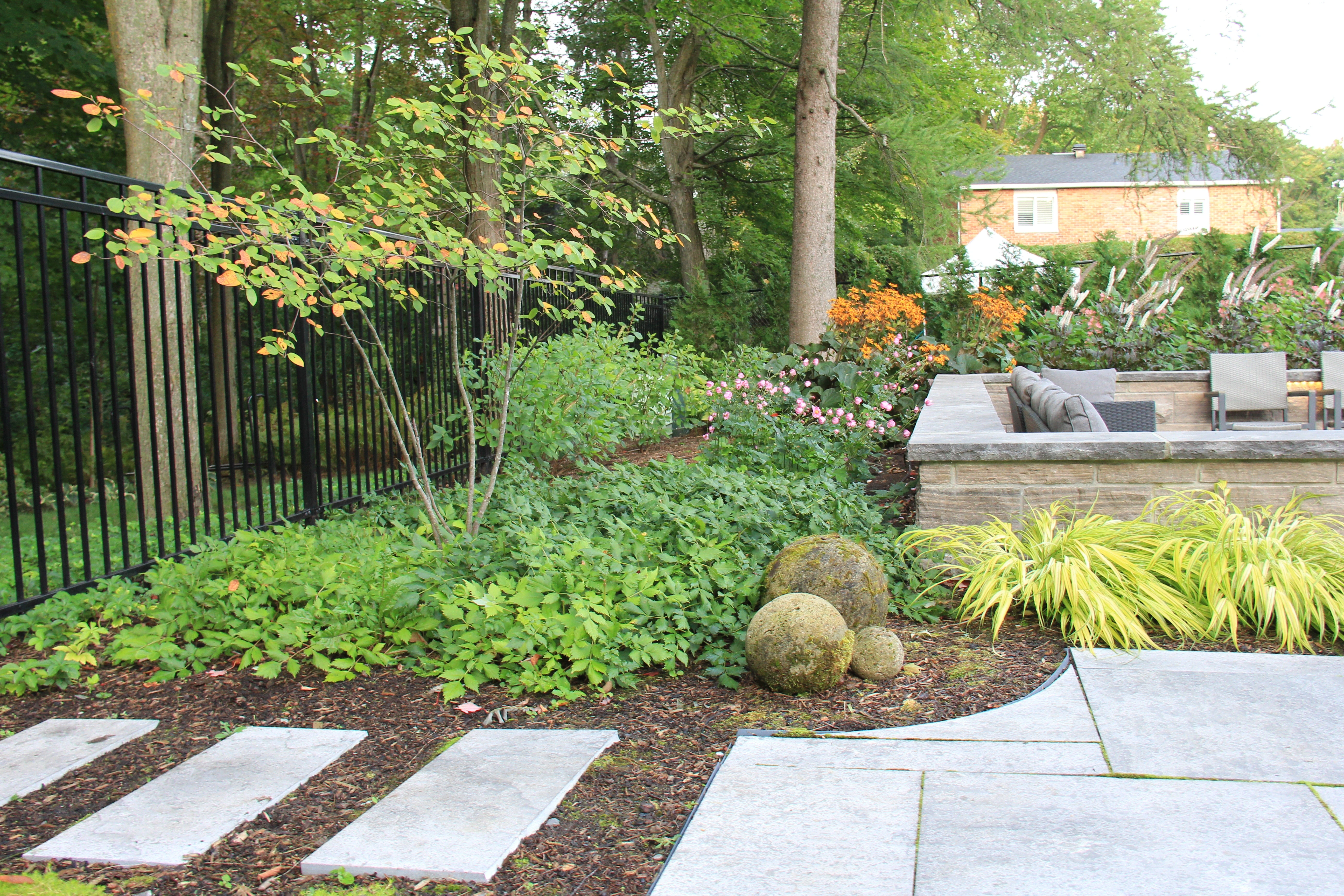 Chesswood Retreat completed outdoor living view 2