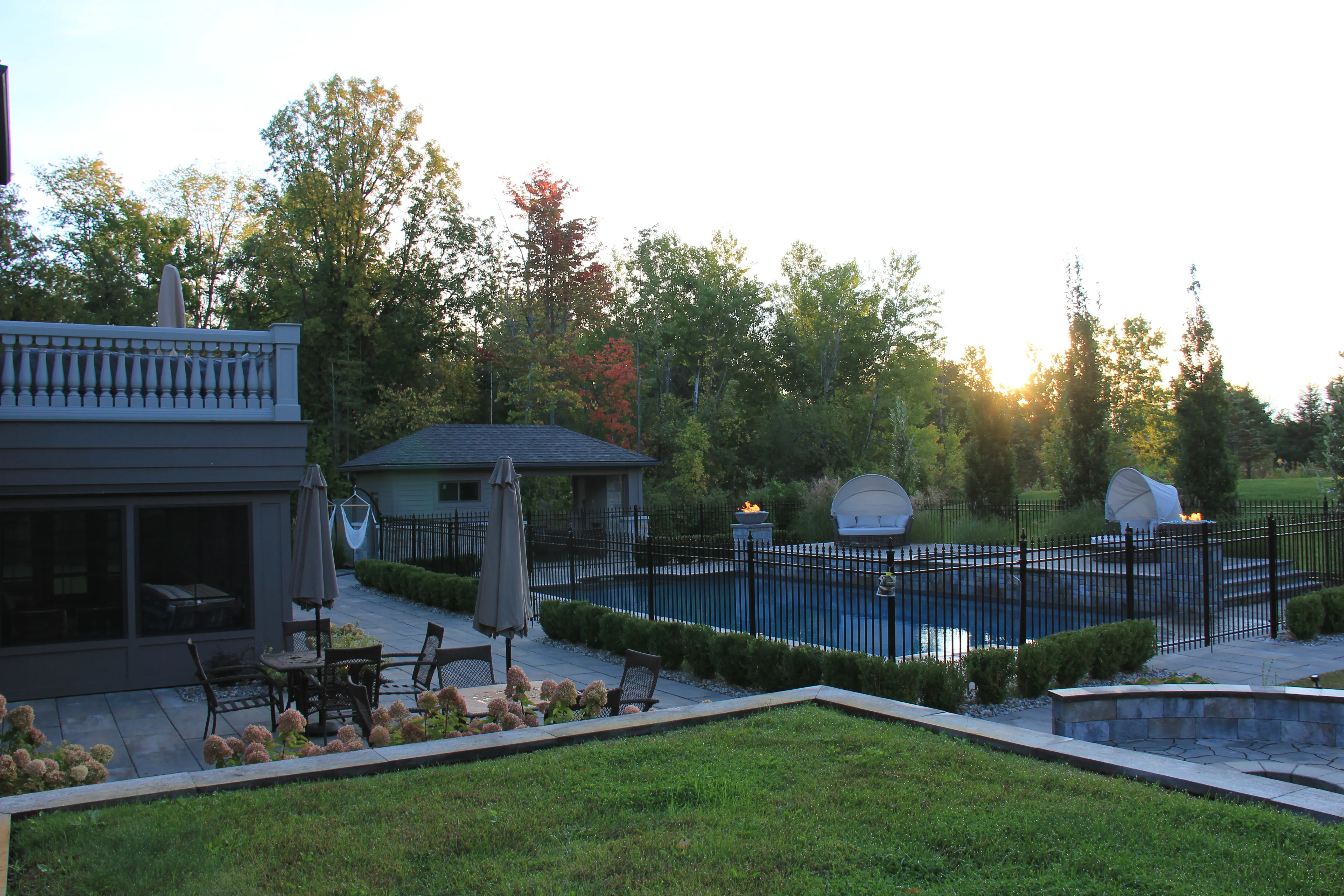 Osmond Daly Estate completed landscape view 6
