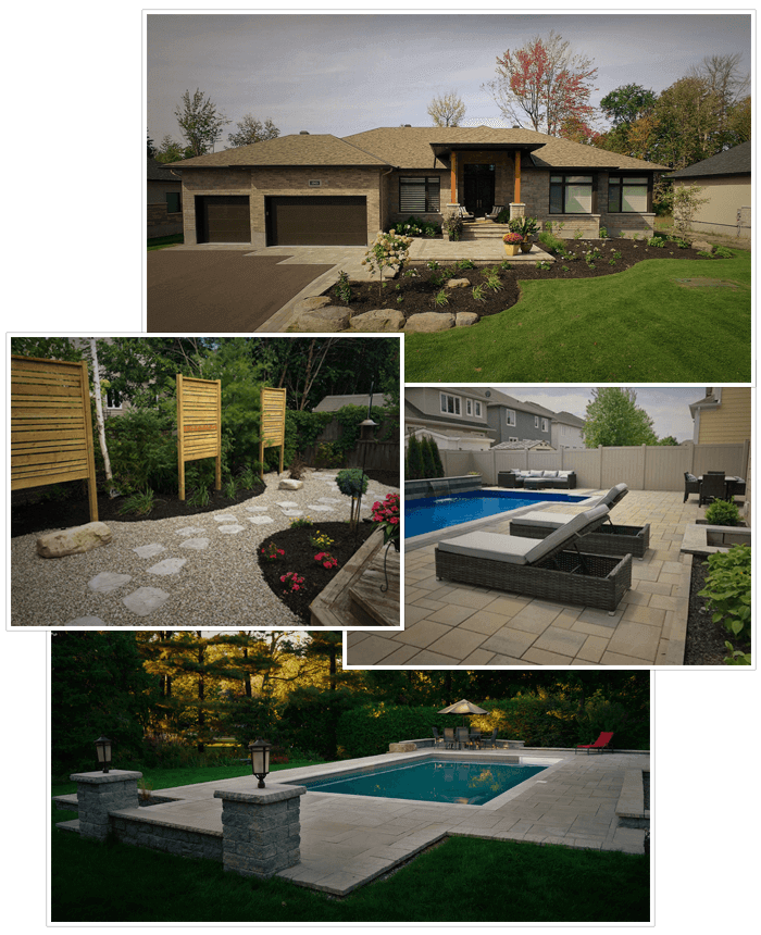 Landscape examples from Jonathan Roberts Landscaping in Ottawa